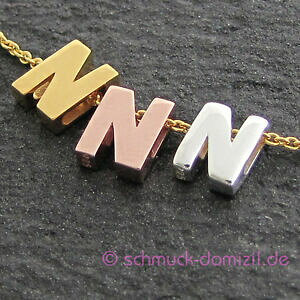 �y���������z�A�N�Z�T���[�@�l�b�N���X�@ heart to get anhnger buchstabe n silber