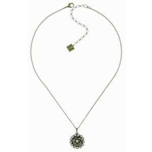 【送料無料】アクセサリー ネックレス チェーンコリアーバーレスクkonplott catena collier burlesque bianco fiore grande