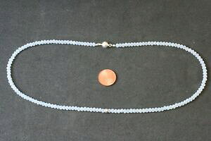 �y���������z�A�N�Z�T���[�@�l�b�N���X�@�K���X�`�F�[�����[�g��opalith vetro, per sintesi catena rondell 3,5x2,5 mm fac l 42 cm m0112m