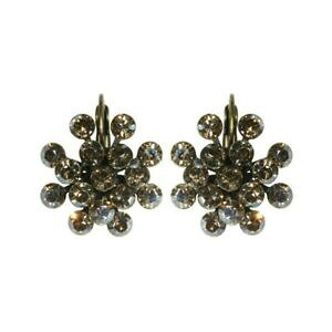 【送料無料】アクセサリー ネックレス イヤリングマジックディスクベージュゴールデンクリスタルkonplott orecchini eurowire siciliani magic fireball beige cristallo dorato presente autore