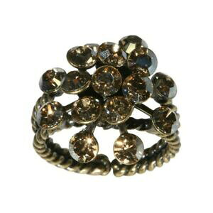 yzANZT[@lbNX@OfBXNx[WNX^konplott anello magic fireball beige cristallo ombre decorativa dorata