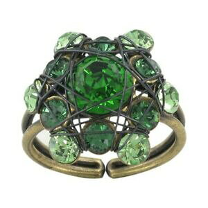 �y���������z�A�N�Z�T���[�@�l�b�N���X�@�����O���C�gkonplott anello bended lights verde