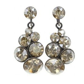 【送料無料】アクセサリー　ネックレス　ペンダントイヤリングプチグラマーベージュシルバーkonplott orecchini pendenti petit glamour beige argento