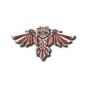 yzANZT[@lbNX@tNEp[AXg[NXbroche steampunk aviamore owl par anne stokes