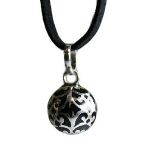 �y���������z�A�N�Z�T���[�@�l�b�N���X�@�x���y���_���g�v���[���gangel colori bell nero ciondolo adorabile sbalorditivo regalo ragazze regalo di compleanno