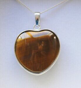 yzANZT[@lbNX@{bNXn[gy_gVo[LbcAClbNXgrandi dimensioni color argento 925 dorato tigri eye gemstone collana con ciondolo a forma di c