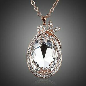 yzANZT[@lbNX@fUCi[NAI[XgA`F[lbNXy_gdesigner grande chiaro bianco luccicante cristalli lucenti austria catena collana ciondolo