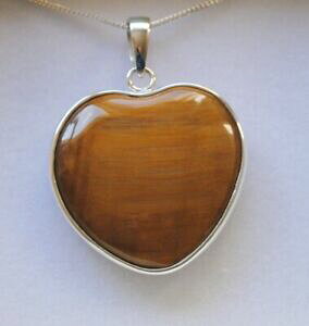 yzANZT[@lbNX@{bNXn[gy_gVo[LbcAClbNXgrandi dimensioni color argento 925 dorato tigri eye gemstone collana con ciondolo a forma di c