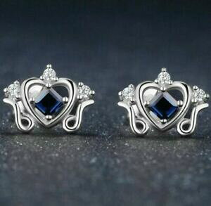 yzANZT[@lbNX@vZXTt@CAJbgv`ibLOCOtaglio princess 02ct zaffiro placcato platino corona orecchini a lobo