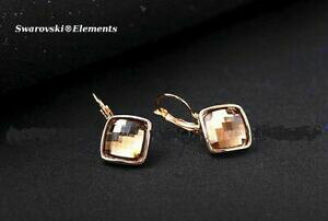 yzANZT[@lbNX@XtXL[_boucles doreille carres swarovski elments camel plaqu or jaune top qualit