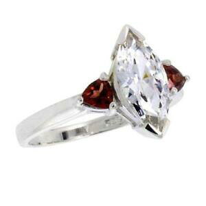 yzANZT[@lbNX@X^[OVo[Jbg}[L[Yargento sterling fidanzamento anello w 12x6mm 16ct taglio marquise amp; a cuore