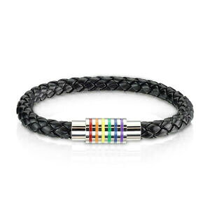 yzANZT[@lbNX@uXbglbNXU[tapsi ´ s coolbodyart statement bracciale, collana cuoio nero intrecciato