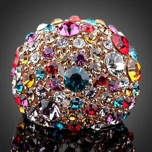 yzANZT[@lbNX@O}`J[anello a forma di stella multicolore per donne ragazze donna mj0102