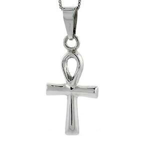 yzANZT[@lbNX@X^[ONXC^AJ[gGWvgy_gargento sterling grande ankh egiziano pendente a croce, 18 italiano astuccio