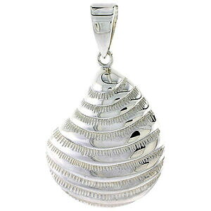 �y���������z�A�N�Z�T���[�@�l�b�N���X�@�V�F���y���_���gargento sterling perfetto qualit conchiglia shell ciondolo, 18 italiano