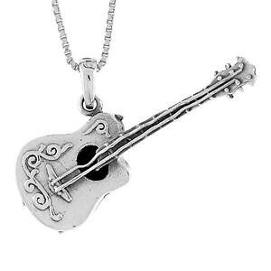 yzANZT[@lbNX@X^[OVo[y_gM^[y_gC^AJ[gargento sterling ciondolo chitarraciondolo, 457cm italiano astuccio