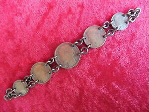 yzANZT[@lbNX@JttXbella, vecchia bracciale __ da vecchi, monete francesi 19311941 _