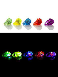 yzANZT[@lbNX@[`OO[36 x accidentato intermittenti led gelatina anelli si illumina dito glow toy