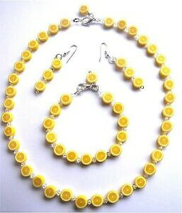 yzANZT[@lbNX@nhlbNXuXbgCOZbgXtXL[collana con limone fatto a mano bracciale e orecchini set realizzato con cristalli swarovs