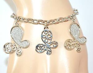 yzANZT[@lbNX@Vo[uXbgy_guXbgbracciale argento donna ciondoli farfalle brillantini luccicanti bracelet e48