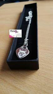 �y���������z�A�N�Z�T���[�@�l�b�N���X�@�`�F�[���t���[�{�b�N�X�e�L�X�gargento sterling foto incisa dall amp; catenalibera box amp; testo