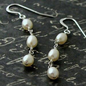 yzANZT[@lbNX@EFfBOhXp[Vo[COsposa matrimonio damigella perla argento mano moms orecchini