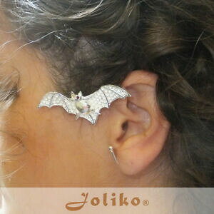 yzANZT[@lbNX@COC[JtREREAj}}WbNjoliko ohrklemme orecchini ear cuff pipistrello bat animale magia streghe vampiro destra