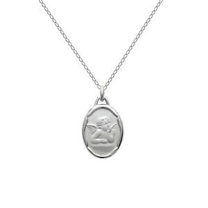�y���������z�A�N�Z�T���[�@�l�b�N���X�@�R���A�[���t�@�G���A���W�F���g�k�tcollier ange raphael en argent rhodi neuf longueur au choix 45 cm ou 50 cm