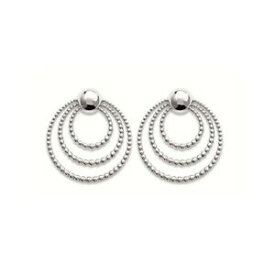 【送料無料】アクセサリー　ネックレス　アルジェントブールkbc boucles doreilles clous argent 925 rhodi 3 cercles design boules