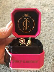 �y���������z�A�N�Z�T���[�@�l�b�N���X�@�W���[�V�[�N�`���[�������O�����Ojuicy couture anelli 2x rings love veleno np 96