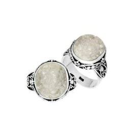 【送料無料】アクセサリー　ネックレス　スターリングシルバーリングargento sterling forma ovale anello con dursy ar9009dz9