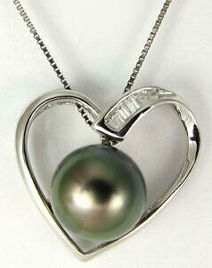 yzANZT[@lbNX@^q`\bhVo[p[y_g867mm originale tahitiana perla ciondolo a cuore argento massiccio 925 457cm