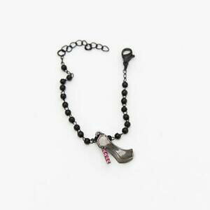 yzANZT[@lbNX@JtVo[y_g^Obracciale kesia tags da donna con ciondolo scarpa scarpetta tacchi in argento