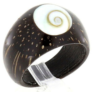 yzANZT[@lbNX@EbhOVoACVF_[NuElegno anello in legno suar con shiva occhio conchiglia marrone scuro 011