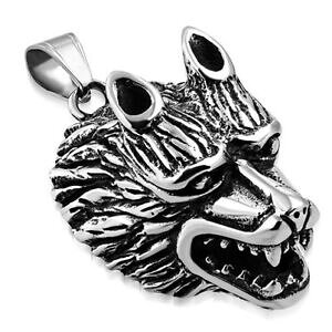 yzANZT[@lbNX@`F[{[`F[g[XeXX`[oCJ[IIJ~lbNXrimorchio in acciaio inox biker lupo collana in pelle catena catena a sfera donna uom