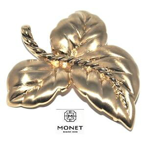 yzANZT[@lbNX@lu[`monet broche de couleur or feuille bijou brooch