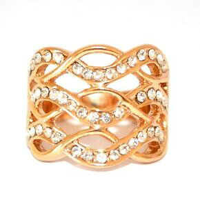 yzANZT[@lbNX@S[hOo^Canello oro donna fedina strass da cerimonia cristalli san valentino regalo 70