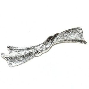 yzANZT[@lbNX@lre[WAWFgu[`monet broche vintage plaqu argent noeud moderniste bijou brooch