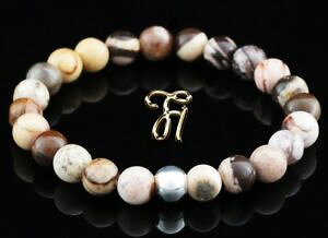 �y���������z�A�N�Z�T���[�@�l�b�N���X�@�V�}�E�}�X�^�[�����O�V���o�[�J�t�u���X���b�g�r�[�Y�u���X���b�g�x�[�W���u���E��zebra jaspis 925er sterling argento bracciale bracelet perle bracciale marrone bei