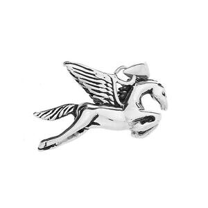 yzANZT[@lbNX@MVyKTXXeXy_gcavallo alato della mitologia greca, pegasus, forza animale, acciaio inox, ciondolo, amuleto, talismano,