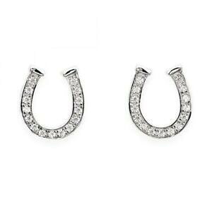 yzANZT[@lbNX@COA[Vo[XtXL[orecchini donna amen ehsb argento 925 ferro di cavallo swarovski a lobo