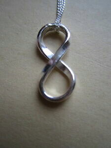 �y���������z�A�N�Z�T���[�@�l�b�N���X�@�V���{���l�b�N���Xforever infinity eternity lovers eternal love simbolo argento sterling collana