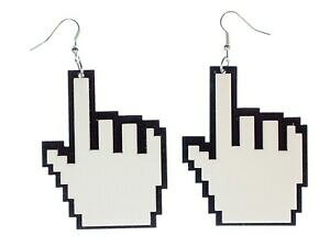 yzANZT[@lbNX@COnhJ[\sNZRs[^alzata di mano orecchini pensile miniblings mano cursore pixel pc computer dita grande