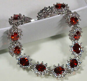 �y���������z�A�N�Z�T���[�@�l�b�N���X�@�J�tbellissimo cristallo rosso e zirconi bracciale