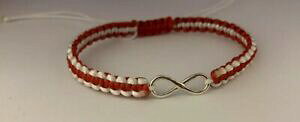 yzANZT[@lbNX@uXbg3x infinity simbolo dellamore rosso e bianco fatto a mano braccialetto martisor 1 martie