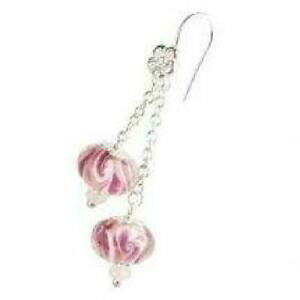 yzANZT[@lbNX@X^[OVo[sNCOy_gtoc beadz argento sterling rosa vortice 10mm orecchini pendenti perla