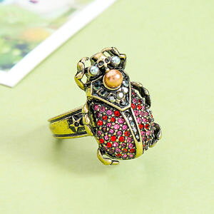 【送料無料】アクセサリー ネックレス ゴールデンリングアールデコピンクスカルパールレトロanello dorato art deco insetto coleotteri rosa teschio perla retr t53 s7 z3