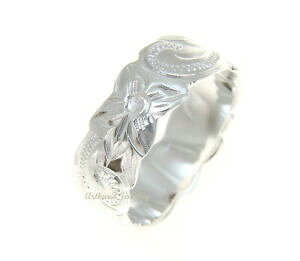 yzANZT[@lbNX@Vo[OnCAvAXCh10mm argento 925 hawaiano anello plumeria fiore scorrere dentellata ritagliare