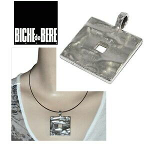 �y���������z�A�N�Z�T���[�@�l�b�N���X�@�h�����N�A���W�F���gbiche de bere pendentif moderniste plaqu argent carr martel bijou
