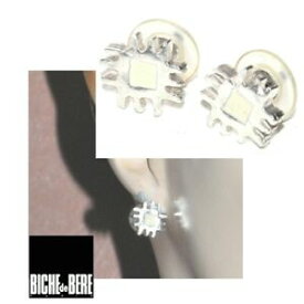 【送料無料】アクセサリー　ネックレス　ドリンクホワイトイヤリングbiche de bere orecchini placcato in argento posta elettronica bianco